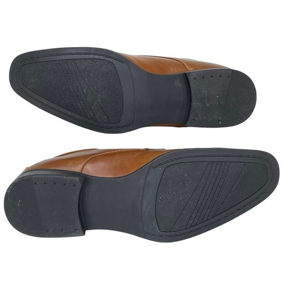 Alfani Andrew Tan Faux Leather Mens Oxfords Size 11.5M - Picture 10 of 12